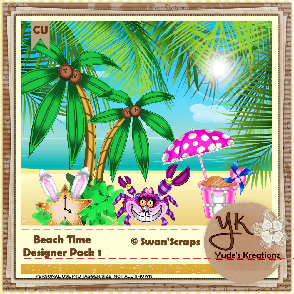 Beach Elements Pack 1 - Click Image to Close